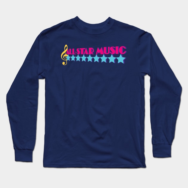 All Star Music Long Sleeve T-Shirt by Lunamis